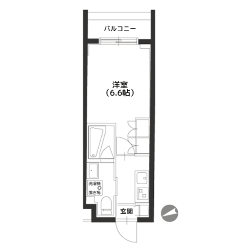 アジールコート品川中延 - 間取り図
