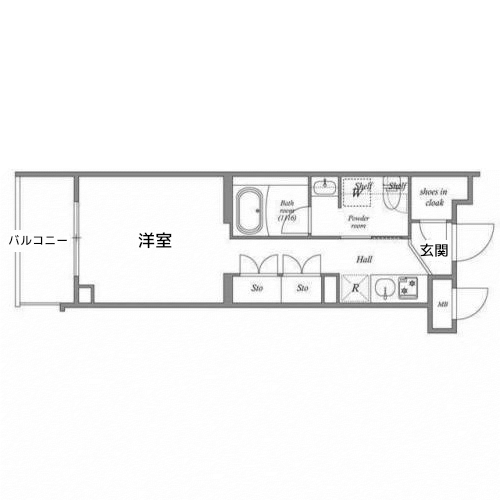 ACP Residence 中延 - 間取り図