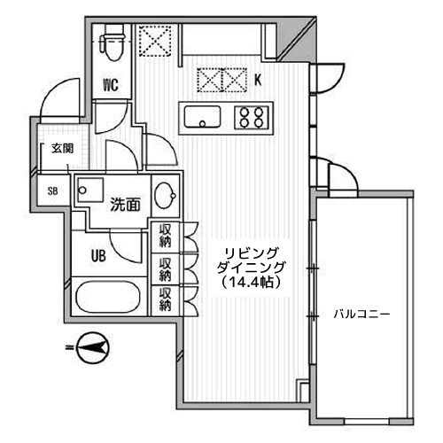 アーデン木場 - 間取り図