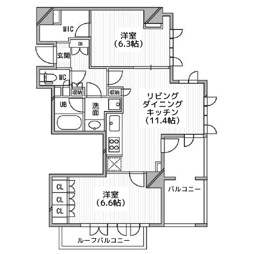 アーデン木場 - 間取り図
