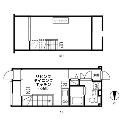 アレーロ自由が丘 - 間取り図