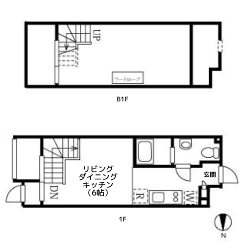 アレーロ自由が丘 - 間取り図