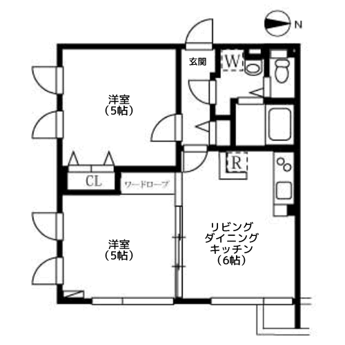 アレーロ自由が丘 - 間取り図