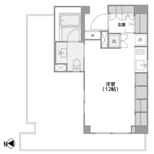 Brillia ist白金高輪 - 間取り図
