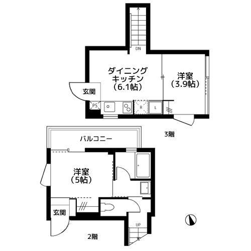 Asakusabashi Spiral-way - 間取り図