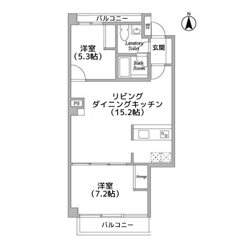 バウムプラッツ - 間取り図