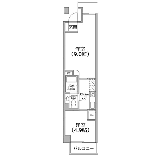 バウムプラッツ - 間取り図