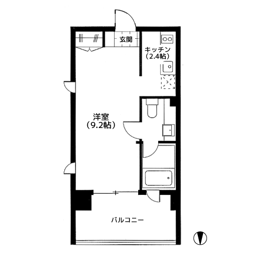 ベルファース東麻布テラス - 間取り図