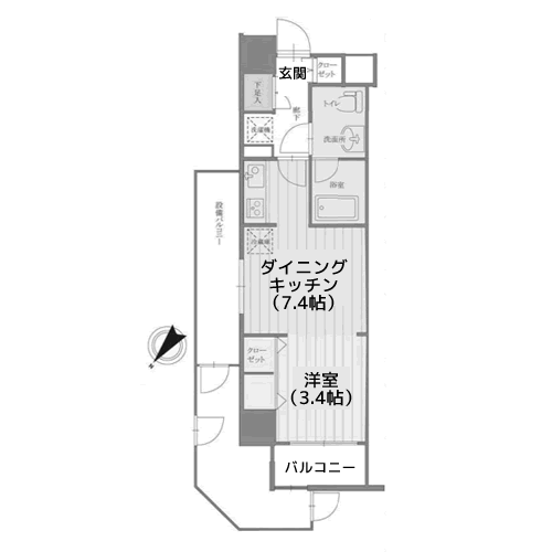 Buena Vista代々木 - 間取り図