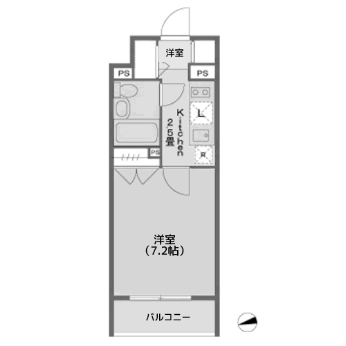 ベルファース戸越スタティオ - 間取り図