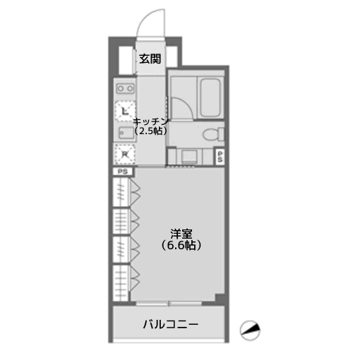 ベルファース戸越スタティオ - Cタイプ・間取り図