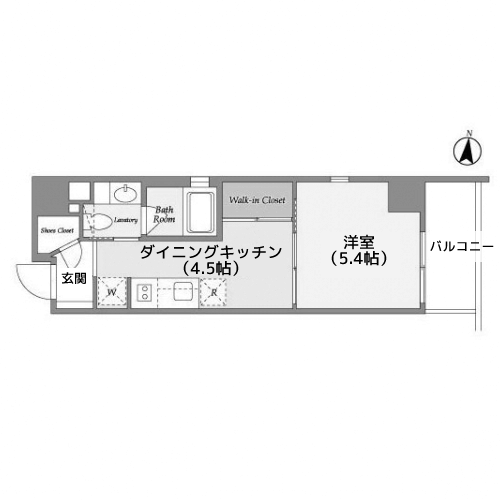 BPRレジデンス亀戸 - 間取り図