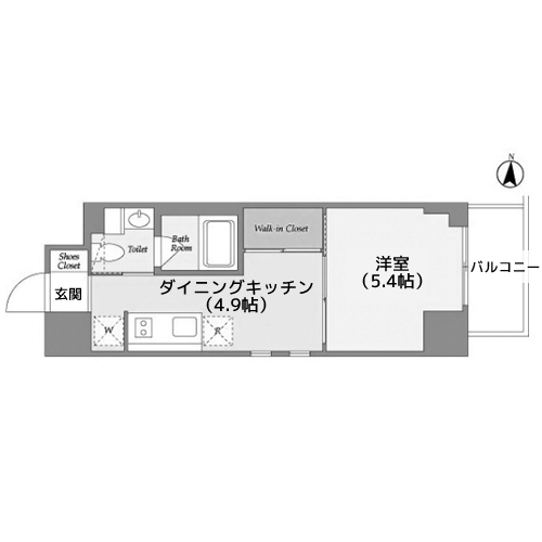 BPRレジデンス亀戸 - 間取り図