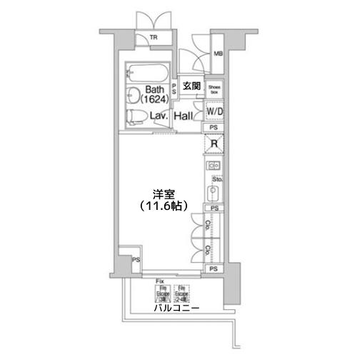 Brillia代官山プレステージ - 間取り図