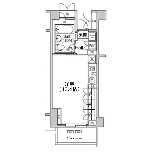 Brillia代官山プレステージ - 間取り図