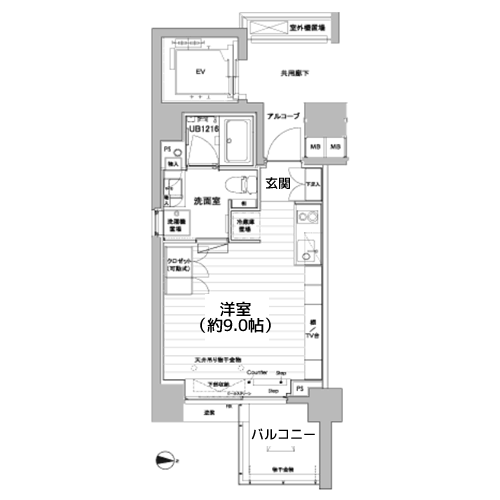 BT7 - 間取り図