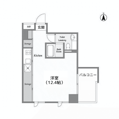 カーザエルミタッジオ - 間取り図