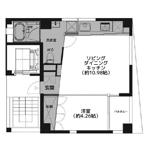 カサ・デ・コンポステラ - 間取り図