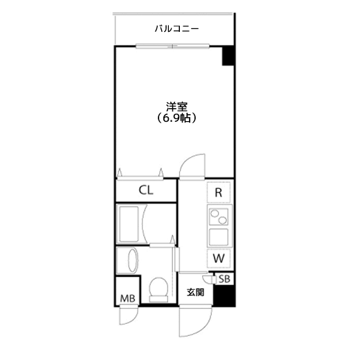 クラス巣鴨 - 間取り図