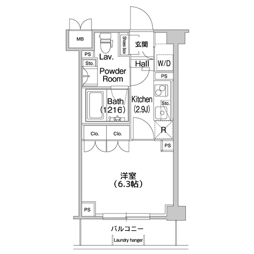 コンフォリア駒場 - 間取り図