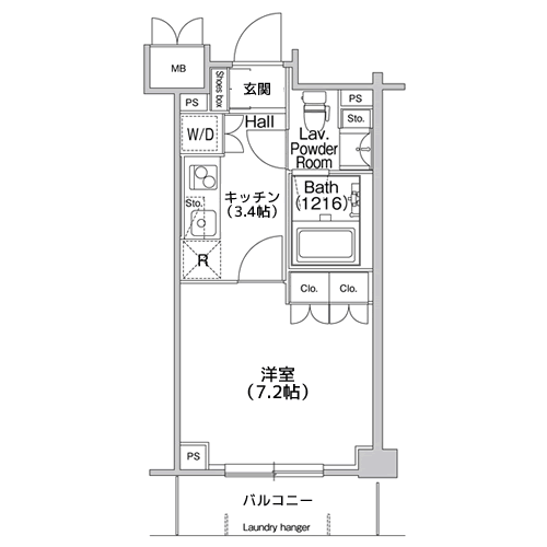 コンフォリア駒場 - 間取り図