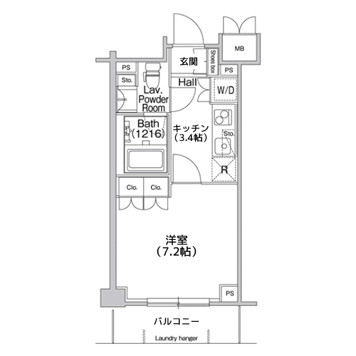 コンフォリア駒場 - 間取り図