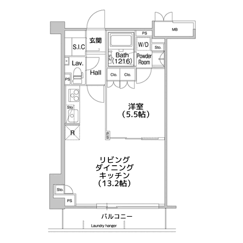 コンフォリア駒場 - 間取り図