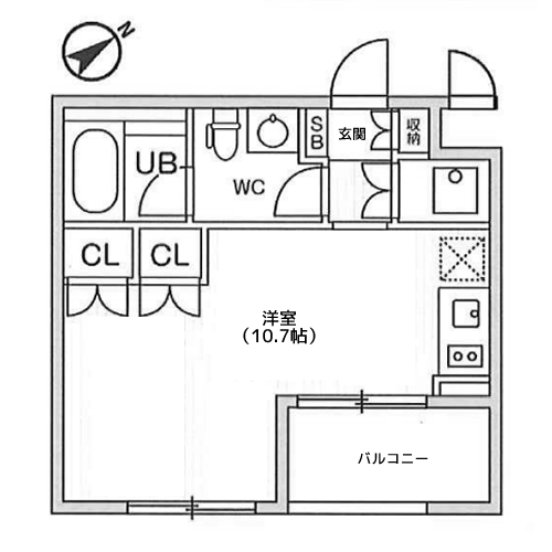 大田西馬込レジデンス - 間取り図