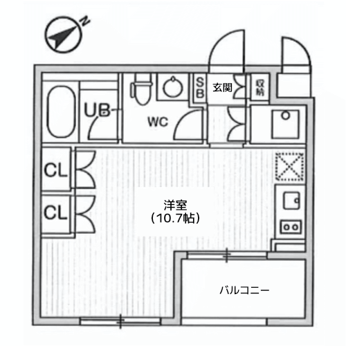 大田西馬込レジデンス - 間取り図