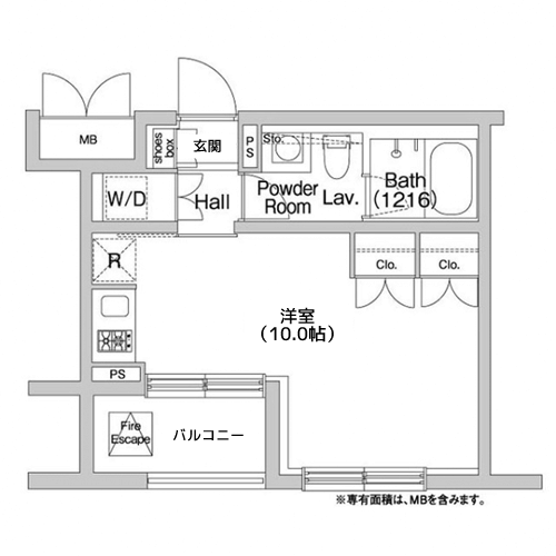 大田西馬込レジデンス - 間取り図