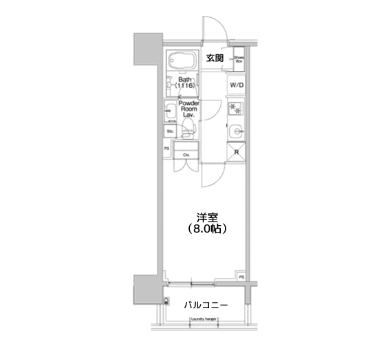 コンフォリア品川EAST - 間取り図