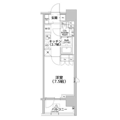 コンフォリア品川EAST - 間取り図