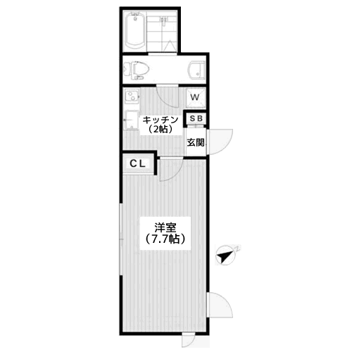 コルドデシャン大崎 - 間取り図