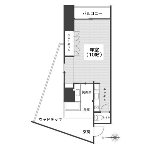 Court Branche AP - 間取り図