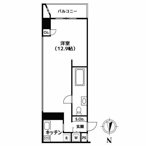 Court Branche AP - 間取り図
