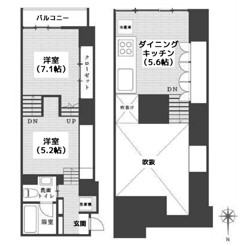 Court Branche AP - 間取り図