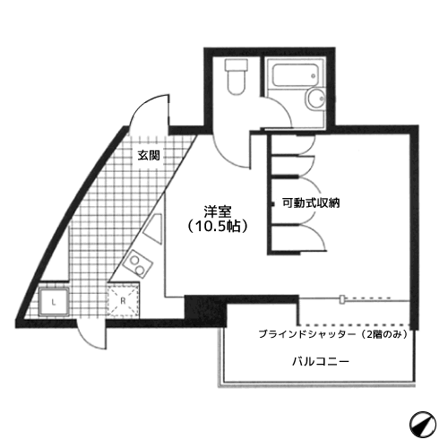 Curve6 - 間取り図