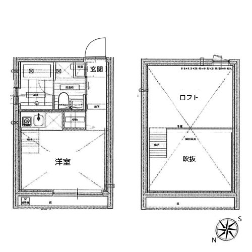 ellevie荏原中延 - 間取り図