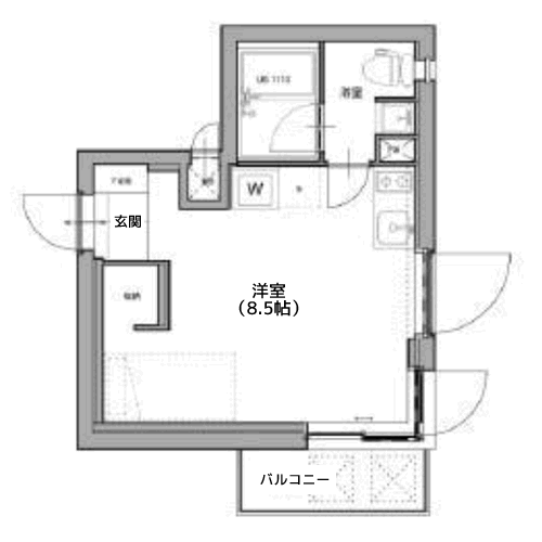 エスセナーリオ不動前 - 間取り図