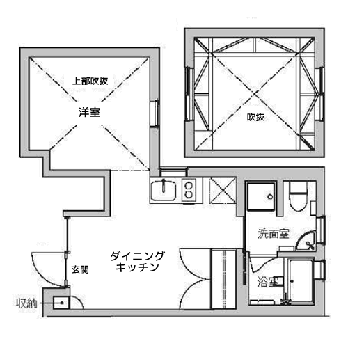 ファーレ祐天寺 -B 間取り図