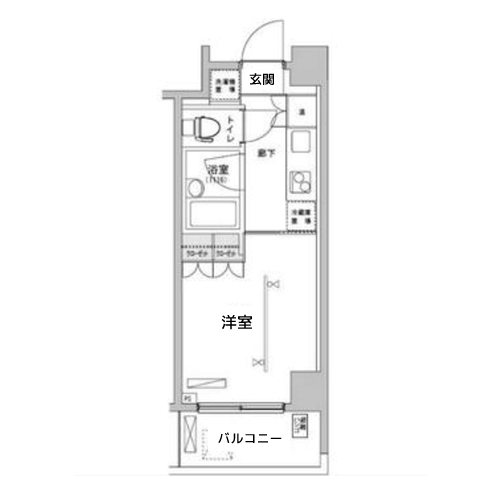 フィース神楽坂 - 間取り図