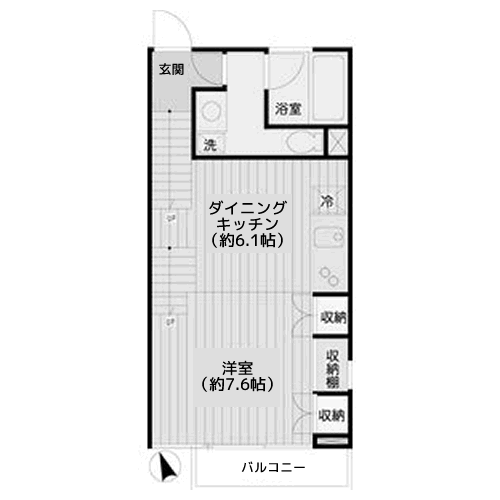 FLEG自由が丘EL - 間取り図