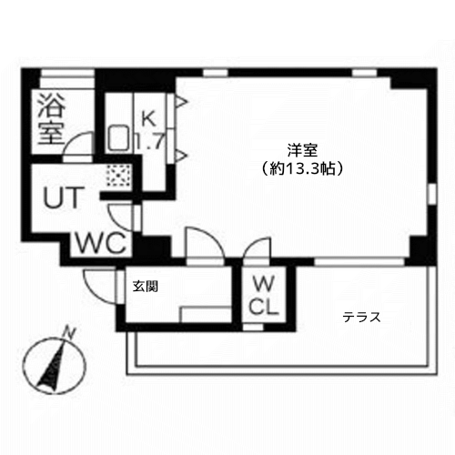 FLEG目黒平町 - 間取り図