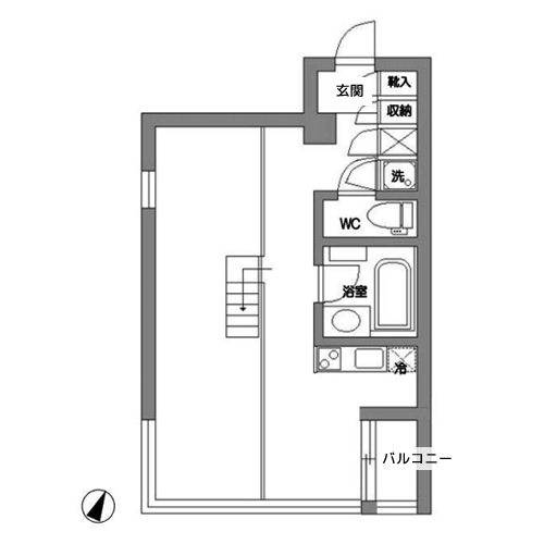フォレシティ東麻布 - 間取り図
