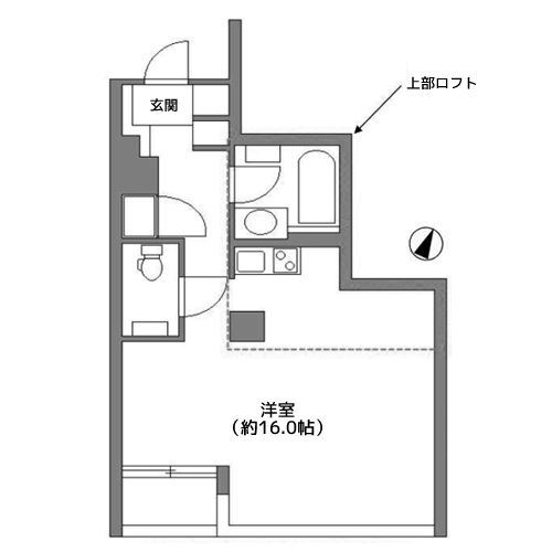 フォレシティ東麻布 - 間取り図
