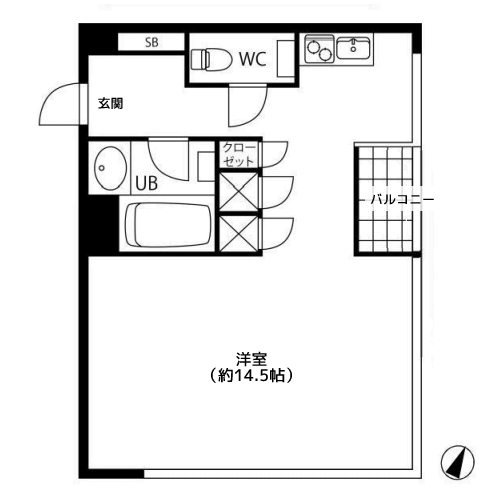 フォレシティ東麻布 - 間取り図