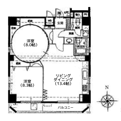 フォレシティ九段 - 間取り図