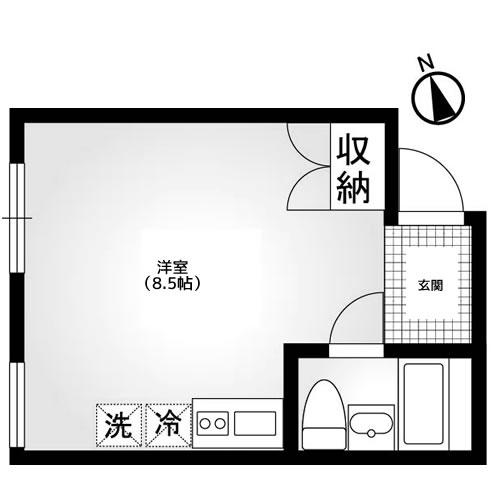 風光舎 - 間取り図