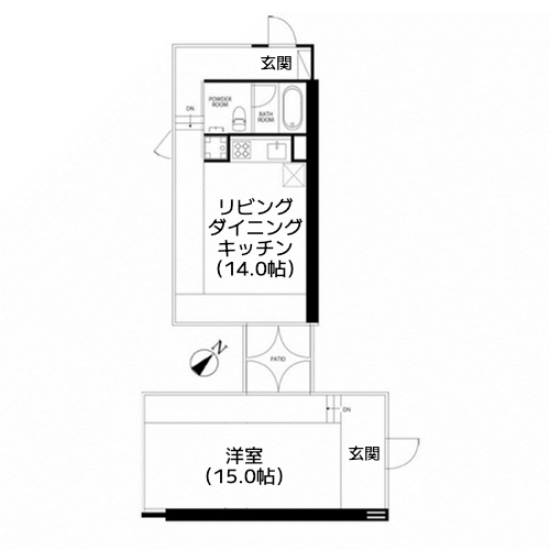 G-FLAT - 間取り図