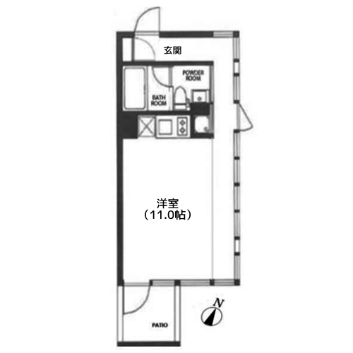 G-FLAT - Bタイプ・間取り図